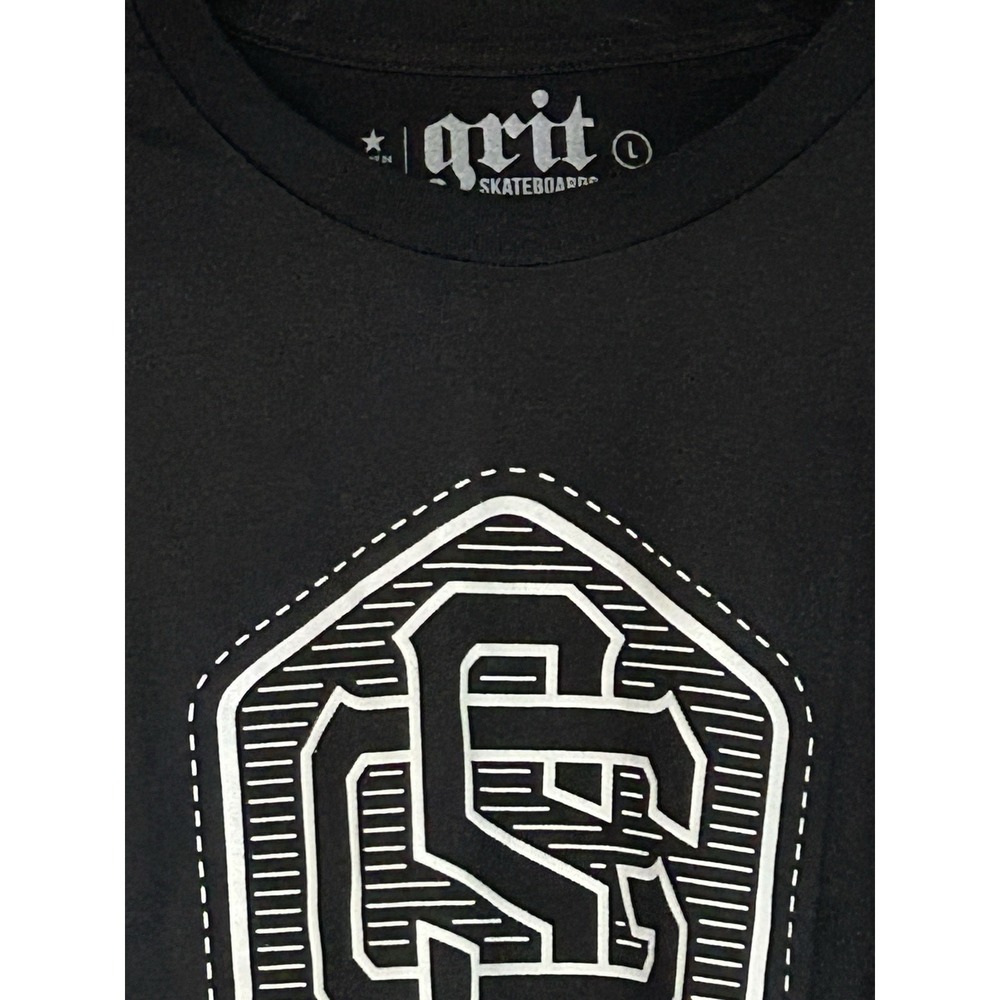 Grit skateboard T-shirt, Size L - Picture 3 of 4